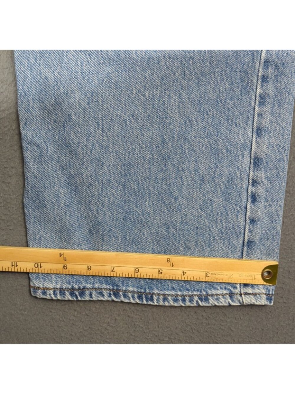 Levi's Jeans Women's 30x32 Fits 31x31 Blue Superlow Wide Leg Baggy Denim - Picture 8 of 12